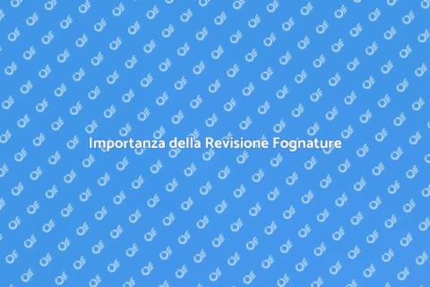 Revisione Fognature: Un Imperativo