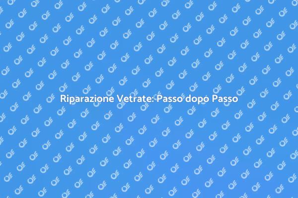 Come Riparare una Vetrata Danneggiata