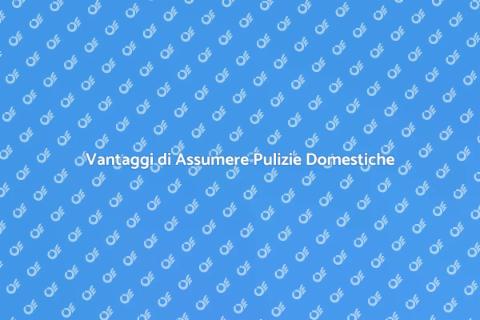Assumere un Addetto alle Pulizie