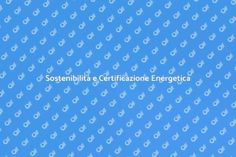 Certificazione Energetica Edifici