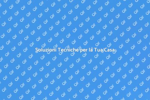 Supporto Tecnico per la Casa Efficace
