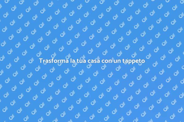 Il potere della sostituzione del tappeto
