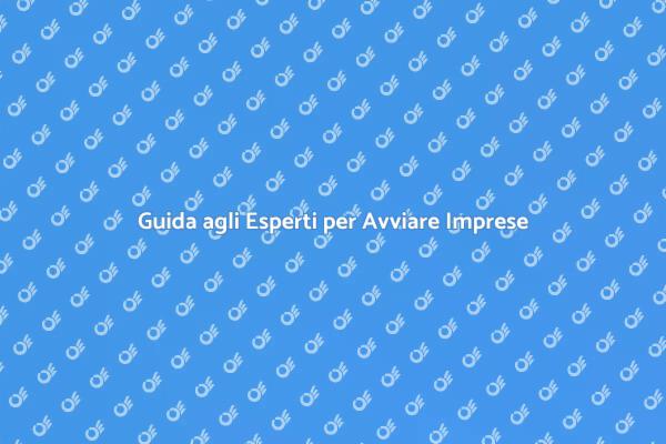 Avvia la Tua Impresa con Esperti