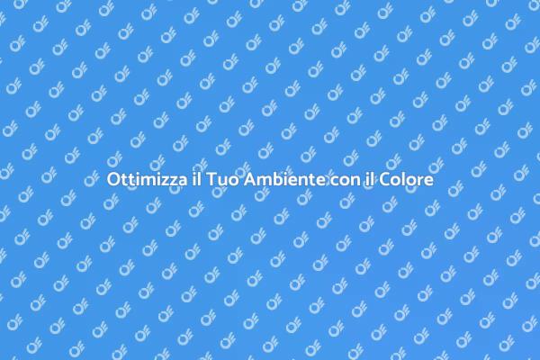 Gestione del Colore per Ambienti Unici