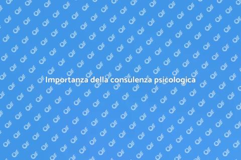 Consulenza psicologica in riabilitazione