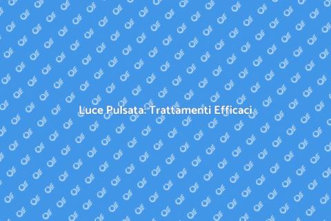 Luce Pulsata: Bellezza e Innovazione