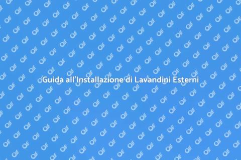 Installare Lavandino da Esterno