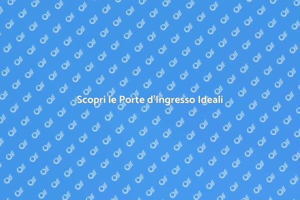 Porte d'Ingresso: Stile e Funzionalità