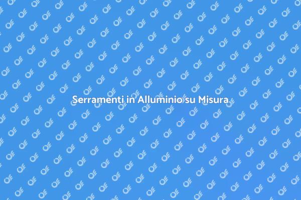 Ristruttura con Serramenti in Alluminio