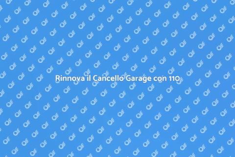 Verniciare Cancello Garage: Bonus 110