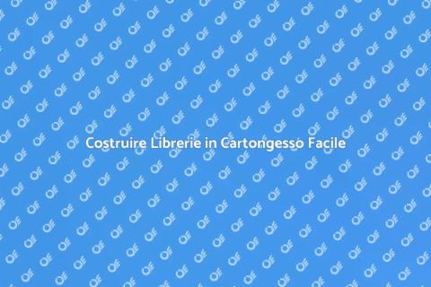 Libreria in Cartongesso Fai da Te