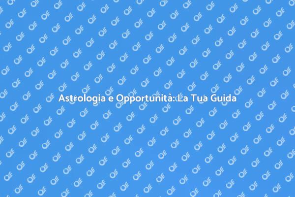 Perché Consultare un Astrologo Oggi