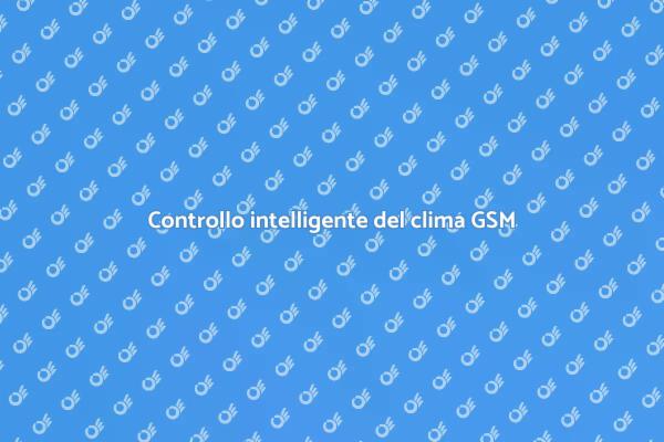 Innovazione: termostato GSM per casa