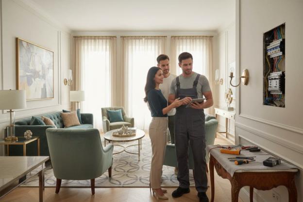 Chiamare un elettricista per interventi domestici