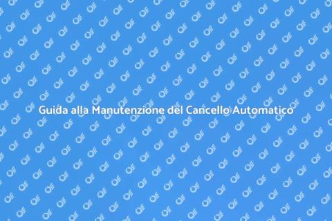 Manutenzione Centralina Cancello Automatico