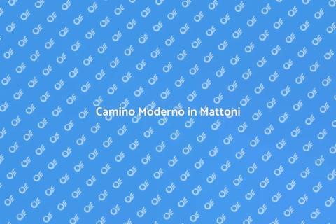 Camino in Mattoni Moderno