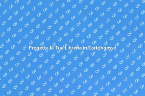 Libreria in Cartongesso Su Misura