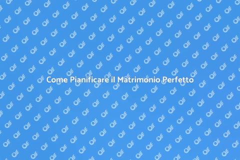 Coordinare il Programma del Matrimonio