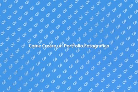 Book Fotografico per Portfolio Creativo