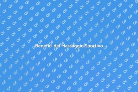 Massaggio Sportivo per la Ripresa
