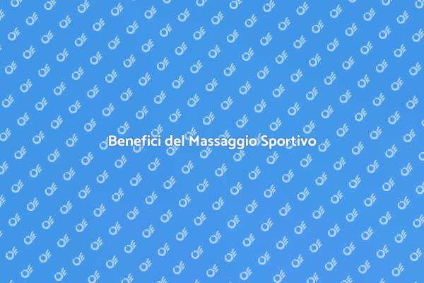 Il Potere del Massaggio Sportivo