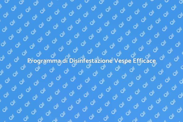 Liberati dalle Vespe Infestanti Oggi!