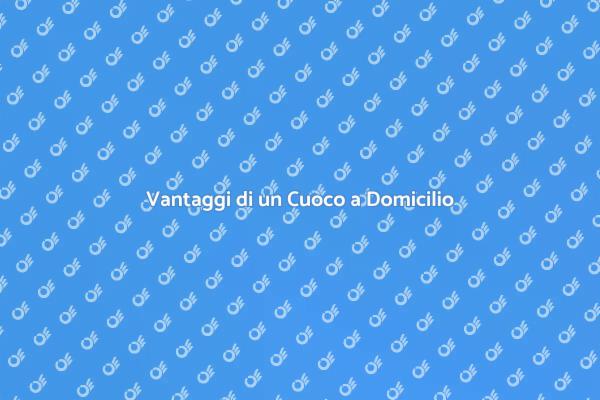 Pranzo di Lavoro con un Cuoco Domiciliare