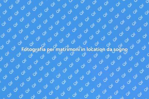 Assistenza fotografica matrimoni estero