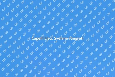 Trattamento Lisciante per Capelli