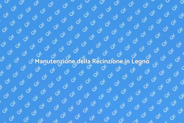 Come Aggiustare una Recinzione in Legno
