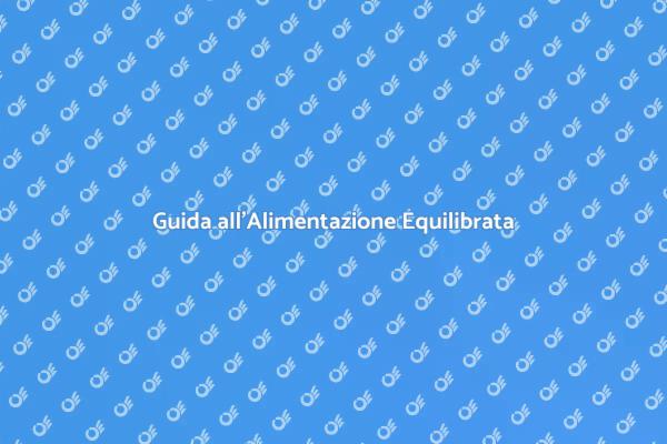 Migliora la Tua Alimentazione Oggi