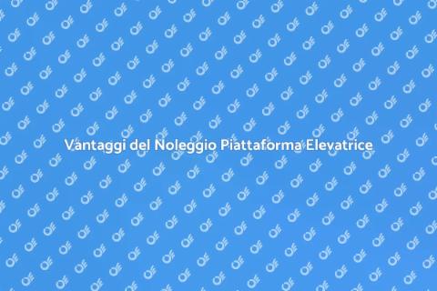Noleggiare Piattaforma Elevatrice Traslochi