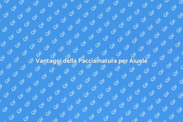 La Magia della Pacciamatura Biologica