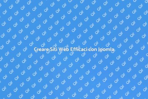 Progettazione Siti Web con Joomla