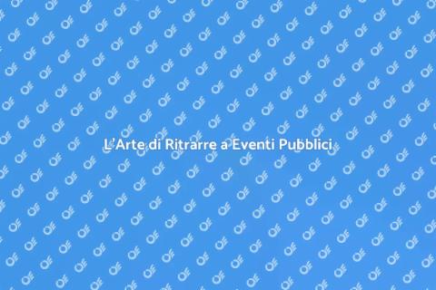 Ritrattista per il Tuo Evento Pubblico