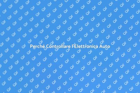 Controllo Professionale Elettronica Auto