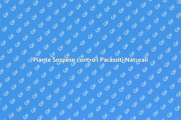 Giardino Sano con Piante Sospese