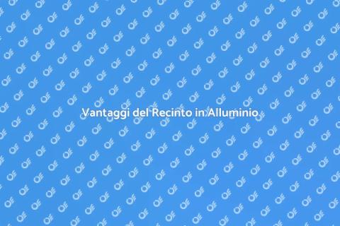 Installare Recinto in Alluminio