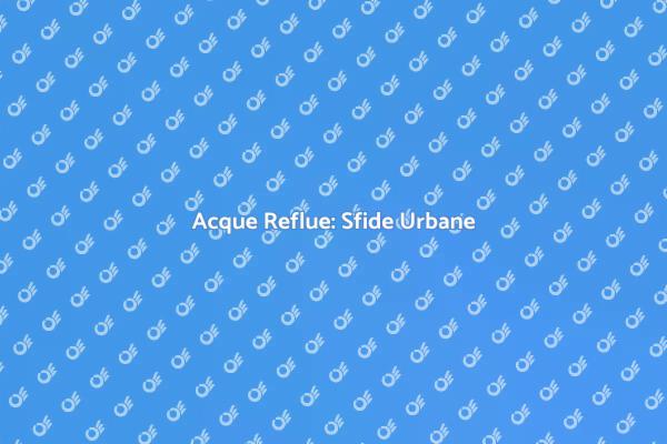 Gestione Efficace delle Acque Reflue