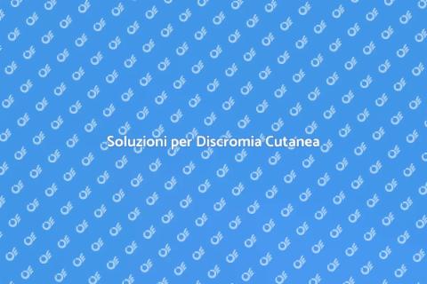 Terapia per Discromia Cutanea