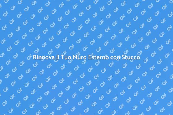 Trasforma il Tuo Muro con il Restauro