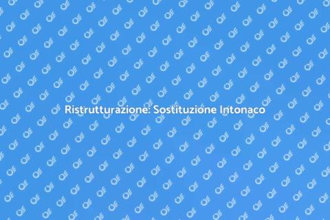 Sostituzione Intonaco: Rinnova la tua Casa