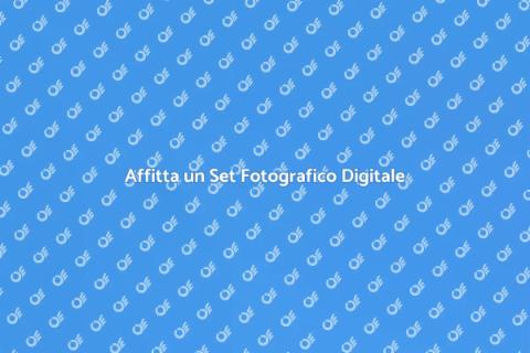 Noleggio Set Fotografico Digitale