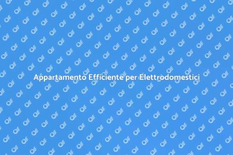 Ristrutturare per Elettrodomestici Elettrici