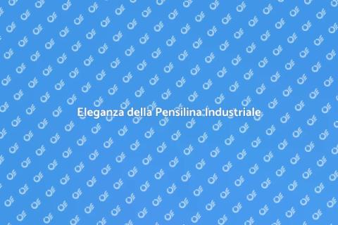 Pensilina per Finestre in Stile Industriale