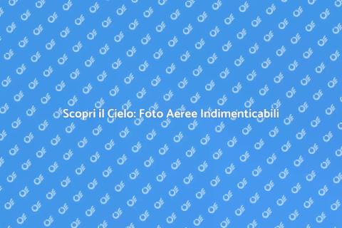 Volo Turistico per Foto Aeree