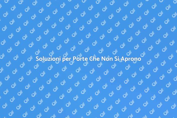 Come Riparare una Porta Difficile