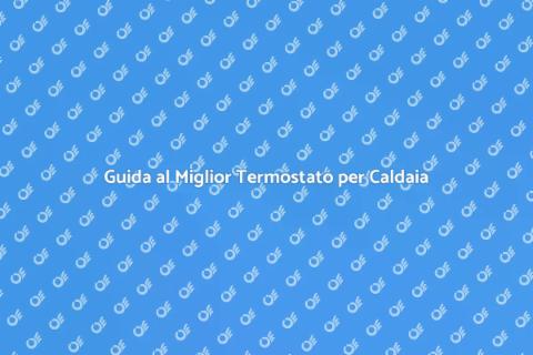 Miglior Termostato per Caldaia