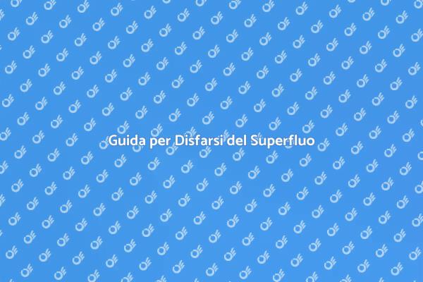 Liberati del Superfluo in Casa