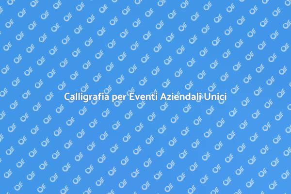Il Valore della Calligrafia in Festa
